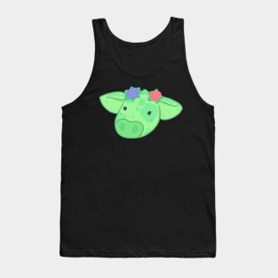 Grass cow Tank Top